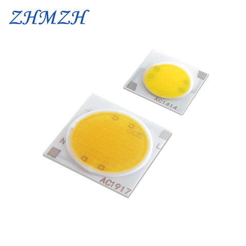 2 unids/lote AC220V COB Chips LED cuadrado 3W 5W 7W 9W 12W 15W 20W 30W fuente de luz de superficie LED de COB abalorios SMD para luz de inundación ► Foto 1/4