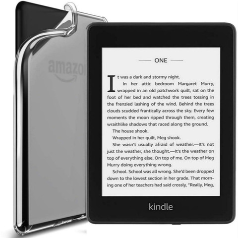 Funda para Amazon Kindle Paperwhite, cubierta protectora completa a prueba de golpes, suave, fina transparente, 6 pulgadas, 1/2/2022, 3/4, novedad de 360 ► Foto 1/6