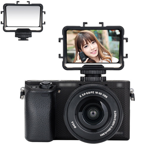 JJC-Espejo con pantalla abatible para cámara de Sony, espejo para Selfie, para Sony a6500 a6300 a6000 a7 II III Fuji X-T2 XT2 XT3 XT20 XT30 Nikon Z5 Z6 Z7 ► Foto 1/6