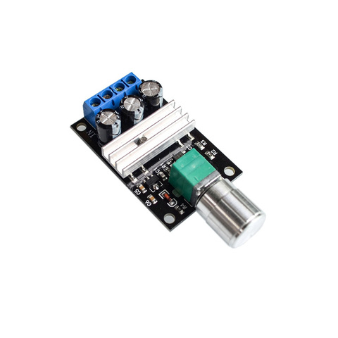 Mini PWM DC LED de Motor atenuación interruptor 3A controlador de velocidad 6V 12V 24V 28V Tensión de luz regulador de termostato para ► Foto 1/3