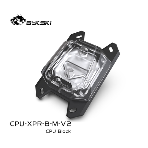 Bykski CPU bloque de refrigeración de agua uso para AMD RYZEN 3000 RYZEN 7 RYZEN 5 RYZEN 3 AM3/AM3 +/AM4 X470 X570 zócalo de la placa base ► Foto 1/6
