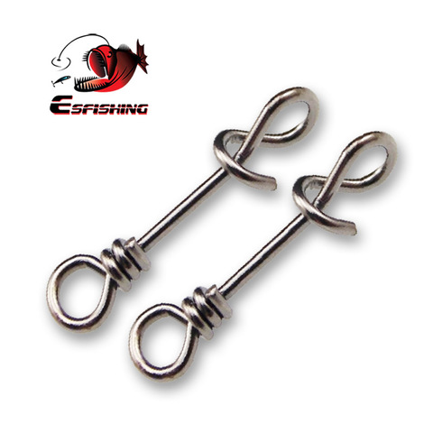 KESFISHING-conector de emerillones de Pesca de bloqueo rápido, señuelo para anzuelo, aparejos, accesorios de Pesca, 30 uds. ► Foto 1/4