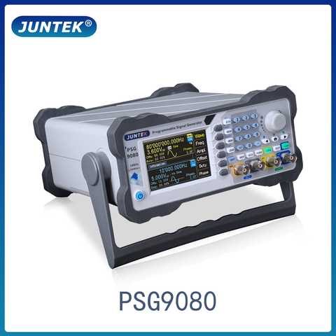 JUNTEK-Control Digital programable PSG9080, 80M, DDS, doble canal, generador de señal con función de medidor de frecuencia de onda ► Foto 1/6