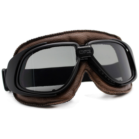 Gafas Vintage universales para motocicleta, lentes Steampunk para casco Harley, Google ► Foto 1/6