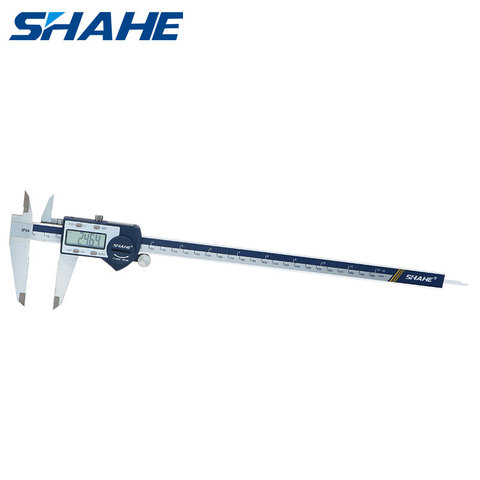 Shahe-calibrador digital Vernier de acero inoxidable, herramienta de medición, micrómetro, 0-300mm ► Foto 1/6