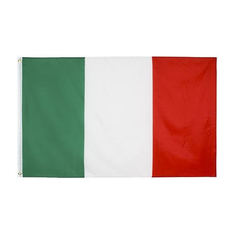 Bandera de Italia para decoración, 3x5fts, 90x150cm, verde, blanco, rojo ► Foto 1/6