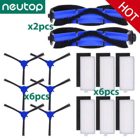 Rodillo de filtro para limpieza de Cepillo Lateral, accesorios de repuesto para Robot aspirador Eufy Robovac 11S 15T 30 30C 15C 12 25C 35C ► Foto 1/6