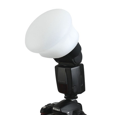 Difusor de luz de silicio magnético esfera de goma accesorios de Flash modulares para cámara Godox Canon Nikon Yongnuo Speedlite as MagMod ► Foto 1/5