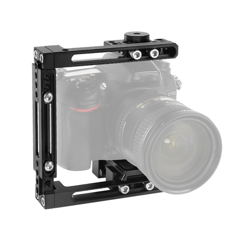 Kayulin-Media jaula de cámara con placa Manfrotto QR, autoconfiguración, para Nikon D3200 / D3300 / D5200 / D5500 / D7000/D7100, etc. ► Foto 1/6