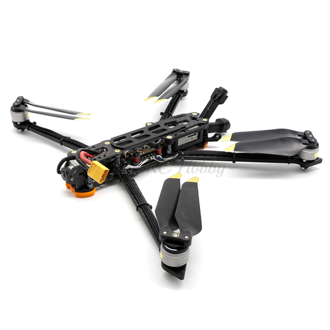 Kit de armazón de estilo libre Andy HD8 350mm 350 8 pulgadas Quadcopter con brazo de 5mm TPU piezas de impresión 3D/hélice 8331 para Dron de carreras con visión en primera persona ► Foto 1/6