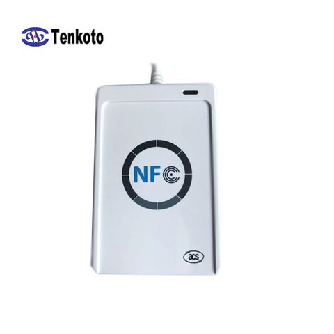 Lector de tarjetas USB NFC, lector de tarjetas ACR122U-A9, sin contacto, RFID, Windows, inalámbrico, NFC ► Foto 1/6