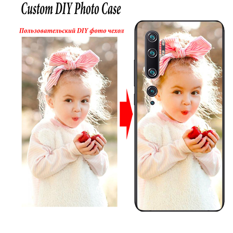 Funda personalizada para móvil, carcasa de silicona suave con foto para Xiaomi Mi 11 10T Note 10 Pro 9 Lite 9T Redmi 9T 9C 9S 7 K30 POCO M3 A3 F1 ► Foto 1/6