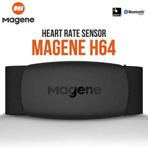 Magene Mover H64-Monitor de ritmo cardíaco, Bluetooth 4,0, ANT +, Sensor magene con correa para el pecho, ordenador, bicicleta, Wahoo, Garmin, BT, banda deportiva ► Foto 1/6