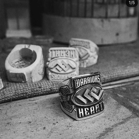 Anillo Onlysda de acero inoxidable con letras geométricas, martillo vintage, joyería punk retro, dedo para hombre, joyería de amor, regalo, venta al por mayor, OSR287 ► Foto 1/3