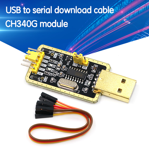 Módulo CH340 en lugar de PL2303, CH340G, RS232 al módulo TTL, puerto USB de actualización a serie en nueve placas de cepillo para arduino Diy Kit ► Foto 1/6