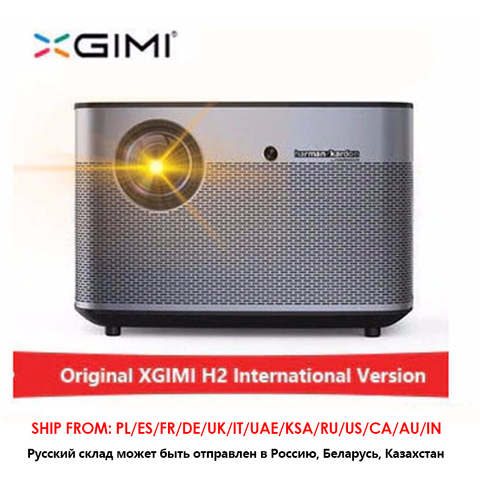 XGIMI-proyector H2, 1920x1080, dlp, Full HD, 1350 lúmenes, 3D, compatible con 4K, Android, wifi, Bluetooth ► Foto 1/5