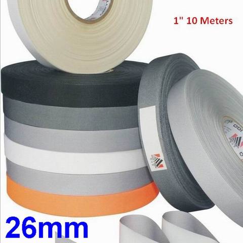 Cinta de PU no elástica de 3 capas, costura de TPU resistente al agua, soldadura térmica, fusión en caliente, ropa de exterior, 10M x 26mm, 0,3mm o 0,15mm ► Foto 1/1