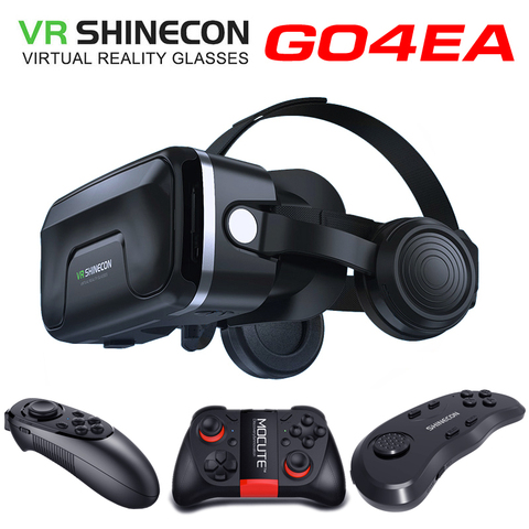 VR shinecon-auriculares para amantes de juegos, gafas de realidad virtual 3D VR, cascos, caja de juego ► Foto 1/6