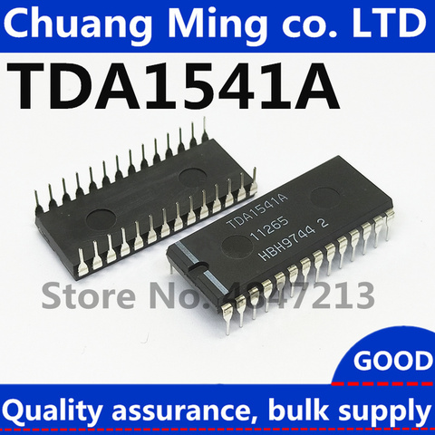 Chip original TDA1541A TDA1541, Chip DIP-28 IC, 1541 auténtico, nuevo, en stock ► Foto 1/6