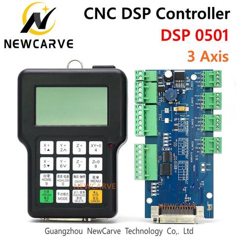 RZNC-controlador DSP 0501, sistema de 3 ejes 0501 para enrutador Cnc DSP0501 HKNC 0501HDDC, mango remoto, Manual, versión en inglés ► Foto 1/6