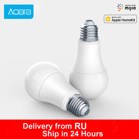 Aqara-Lámpara Led inteligente Zigbee versión 9W E27 2700K-6500K Witte Kleur, luz remota inteligente, con Apple Homekit ► Foto 1/6