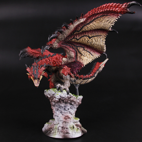 Monster Hunter Hero Fire Dragon Rio Reus, modelo de figura de acción japonesa auténtica, juguete para regalo ► Foto 1/6