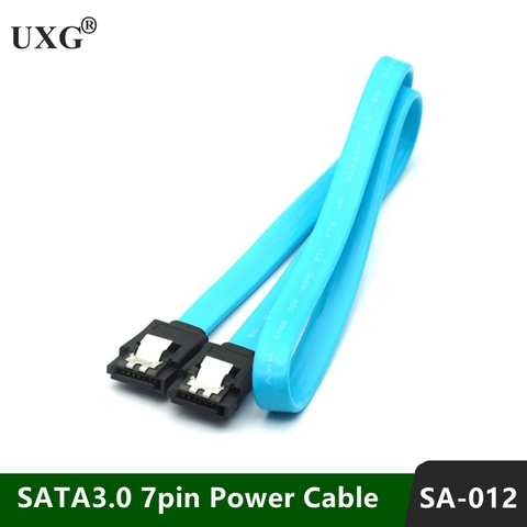 Cable SATA 3,0 a disco duro SSD, adaptador de cable HDD recto de 90 grados, Cable Sata 3,0 para Asus MSI Gigabyte, Cable de placa base Sata ► Foto 1/6