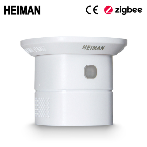 HEIMAN-detector de monóxido de carbono Zigbee, sensor de CO de alta sensibilidad adecuado para casas inteligentes ► Foto 1/6