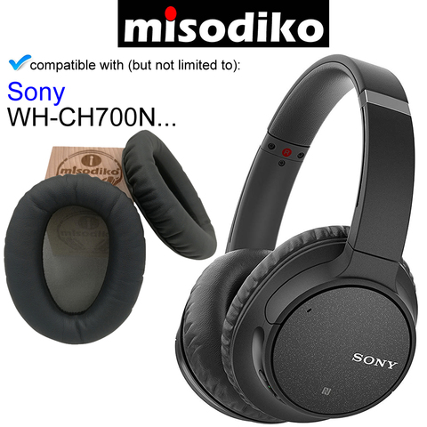 Misodiko-Kit de almohadillas para las orejas, repuesto de almohadillas para las orejas, WH-CH700N para Sony, inalámbrico por Bluetooth, piezas de reparación de auriculares, funda de almohada ► Foto 1/5