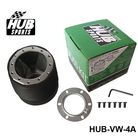 Adaptador de cubo para volante de coche Volkswagen, Kit de volante estándar de 6 pernos para VW Jetta Bora Golf Polo MK4 HUB-VW-4A ► Foto 1/6