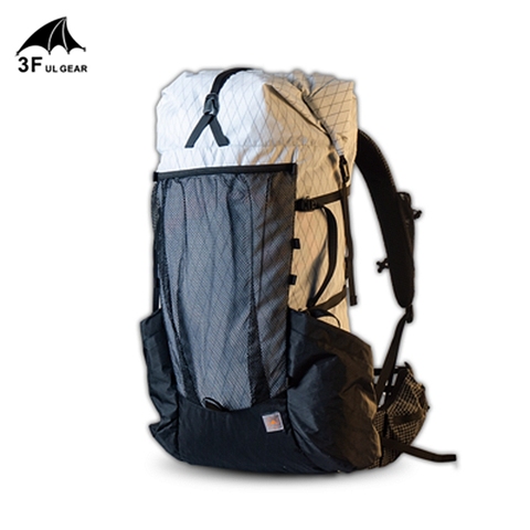 Mochila ultraligera de UL Gear 3F, resistente al agua, gran capacidad, paquetes de marco ligero para acampada y senderismo al aire libre, 45L + 10L ► Foto 1/6