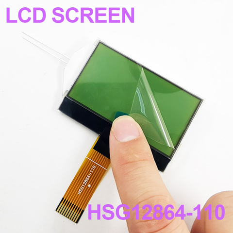ATORCH-módulo LCD de pantalla verde, HSG12865-110, 128x64, con código blanco para arduino ► Foto 1/6