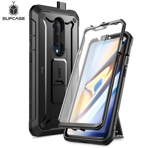 Funda de protección para OnePlus 7 Pro, funda resistente de cuerpo completo con Protector de pantalla incorporado y soporte de apoyo ► Foto 1/6