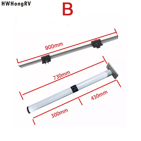 Mesa plegable de aluminio para caravana, piezas de pared lateral para caravana, accesorios para RV, patas de mesa plegables con dos alturas ► Foto 1/3