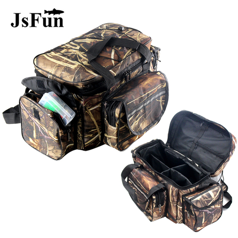 Bolsa impermeable para pesca de gran capacidad, riñonera multifuncional con señuelo, equipo de pesca de carpa PJ198 ► Foto 1/5