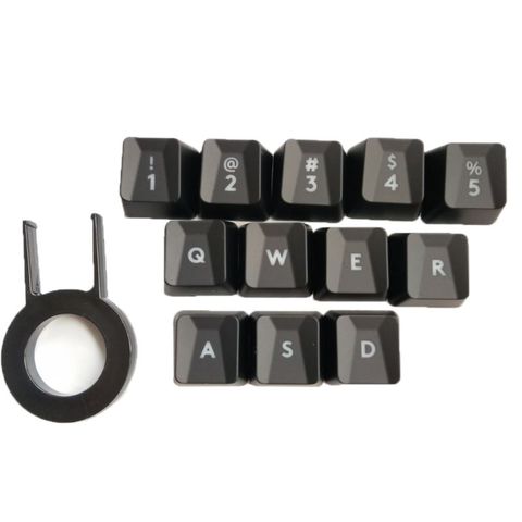 Teclas de teclado Bump para logitech G413, G910, G810, G310, G613, K840, interruptor mecánico, retroiluminado, 12 Uds. ► Foto 1/6