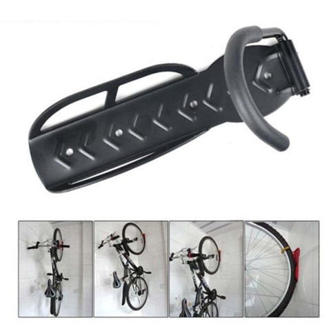 Soporte de pared para bicicleta, soporte para bicicletas de montaña, colgador de almacenamiento con gancho ► Foto 1/6