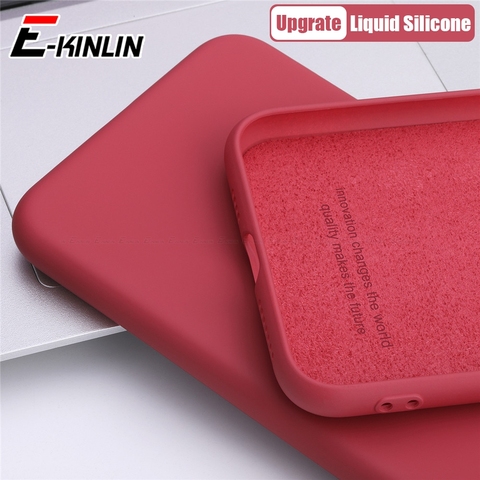 Funda de teléfono de silicona líquida Original para Meizu 17 16T 16Xs 16s Pro 16 X 16th Plus cubierta de protección completa suave TPU ► Foto 1/6