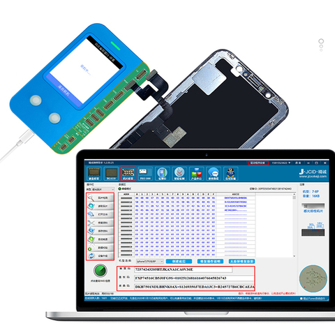 JCID-Herramienta de reparación de vibración, programador V1 para iPhone 7-11Pro Max, fotosentivo/táctil/Color Original/6-11Pro Max Band/Chip logic ► Foto 1/6