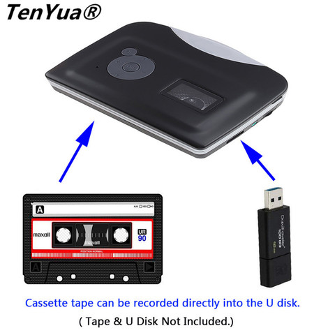 Cassette de captura USB Ezcap, convertidor de Tape-to-MP3 a ordenador, HiFi sonido estéreo, calidad Mega Bass ► Foto 1/6