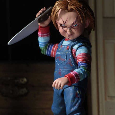 NECA GOOD GUYS chlucky muñeca de horror PVC figura coleccionable modelo de juguete 15cm ► Foto 1/6
