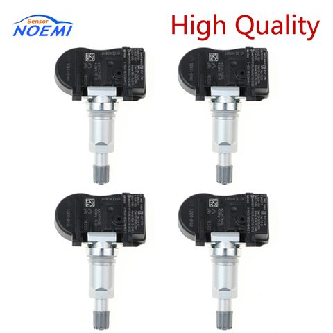 YAOPEI 4 Uds TPMS 52933-B1100 Sensor de presión de neumáticos para Hyundai Santa fe Equus Génesis acento 52933B1100 433MHZ ► Foto 1/6