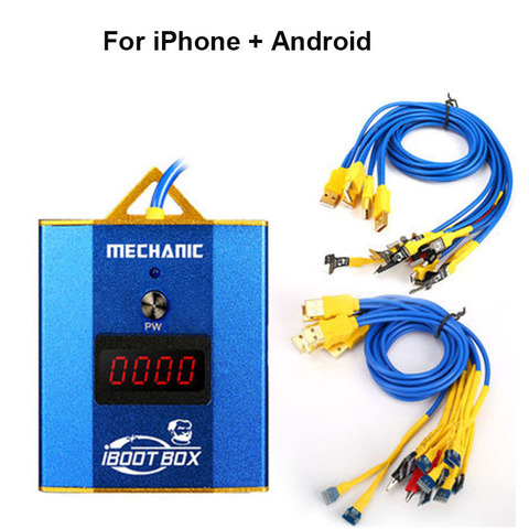 Mecánico iBoot caja de cable de suministro de energía para iphone 6 6P 6s 6sP 7P 8p x xs x xsmax/Samsung/Android de línea de suministro de energía ► Foto 1/6