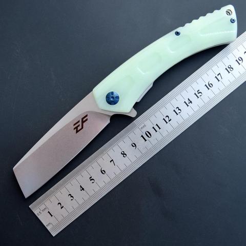 Eafengrow-cuchillo plegable EF931, D2 + G10, portátil, de bolsillo para acampada, cuchillo de caza, utensilios de cocina para fruta, herramienta EDC para exteriores ► Foto 1/6