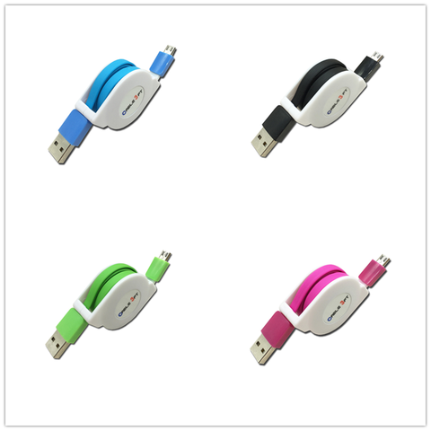 2m 3m Micro Cable retráctil USB para xiaomi redmi Nota 6 5 6a 5a 4x3s huawei 8a 20I honor 8x 7c a2 lite cable de teléfono móvil ► Foto 1/6