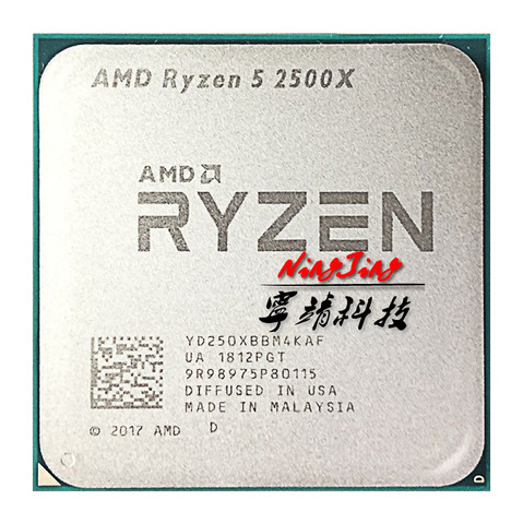 Procesador de CPU AMD Ryzen 5 2500X R5 2500x3,6 GHz Quad-Core de ocho hilos 65W L3 = 8M YD250XBBM4KAF Socket AM4 ► Foto 1/1