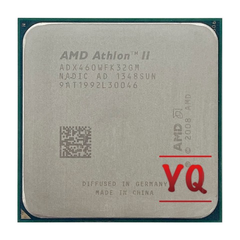 AMD Athlon II X3 460 de 3,4 GHz tres procesador de CPU ADX460WFK32GM hembra AM3 ► Foto 1/1