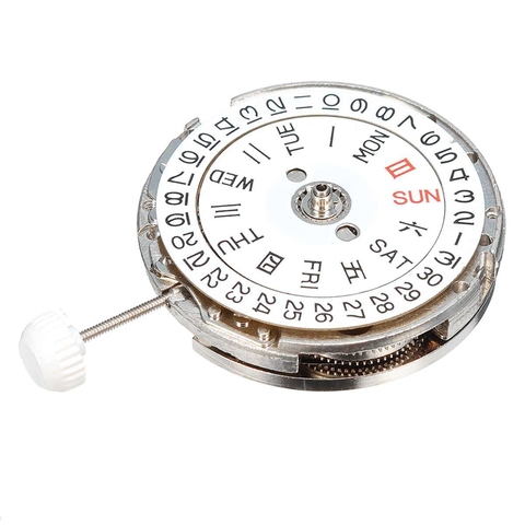 Reloj mecánico automático con movimiento de repuesto, pantalla de calendario, piezas de reparación de relojes para MIYOTA 8205, movimiento de reloj ► Foto 1/6