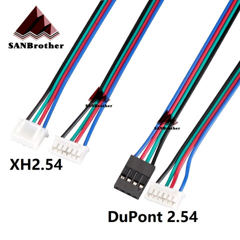 ¡3D Cables de impresora HX2.54 4P-PH2.0 6P UM2 Ultimaker 2 + extendida, Motor paso a paso de Cable al por mayor de calidad superior! ► Foto 1/1