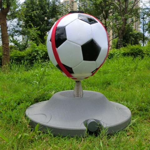 2022 fútbol velocidad entrenador con parte de abajo amplia pelota de entrenamiento equipamiento de fútbol patear la pelota fútboles práctica entrenador asistencia deportiva ► Foto 1/6